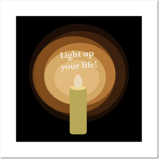 Candle Posters and Art